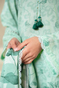 Cross Stitch | Daily Lawn 24 | MINTY MEADOW-3 PIECE LAWN SUIT - by - Libasekhas UK - Registered Vendor of : Cross Stitch - 100% Original Designer Dresss