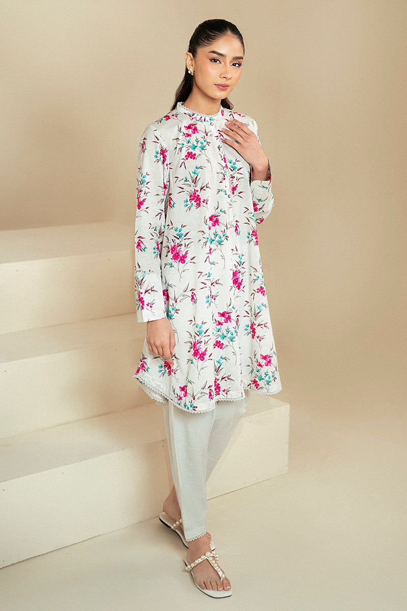 Cross Stitch | Daily Lawn 24 | FOGGY DEW-2 PIECE LAWN SUIT - by - Libasekhas UK - Registered Vendor of : Cross Stitch - 100% Original Designer Dresss
