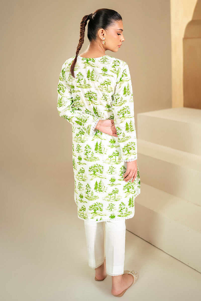 Cross Stitch | Daily Lawn 24 | MYSTIC FOREST-2 PIECE LAWN SUIT - by - Libasekhas UK - Registered Vendor of : Cross Stitch - 100% Original Designer Dresss