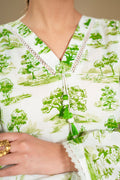Cross Stitch | Daily Lawn 24 | MYSTIC FOREST-2 PIECE LAWN SUIT - by - Libasekhas UK - Registered Vendor of : Cross Stitch - 100% Original Designer Dresss