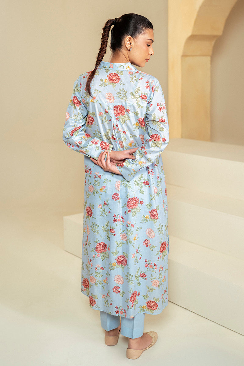 Cross Stitch | Daily Lawn 24 | CHAMBRAY DREAM-2 PIECE LAWN SUIT - by - Libasekhas UK - Registered Vendor of : Cross Stitch - 100% Original Designer Dresss