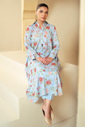 Cross Stitch | Daily Lawn 24 | CHAMBRAY DREAM-2 PIECE LAWN SUIT - by - Libasekhas UK - Registered Vendor of : Cross Stitch - 100% Original Designer Dresss