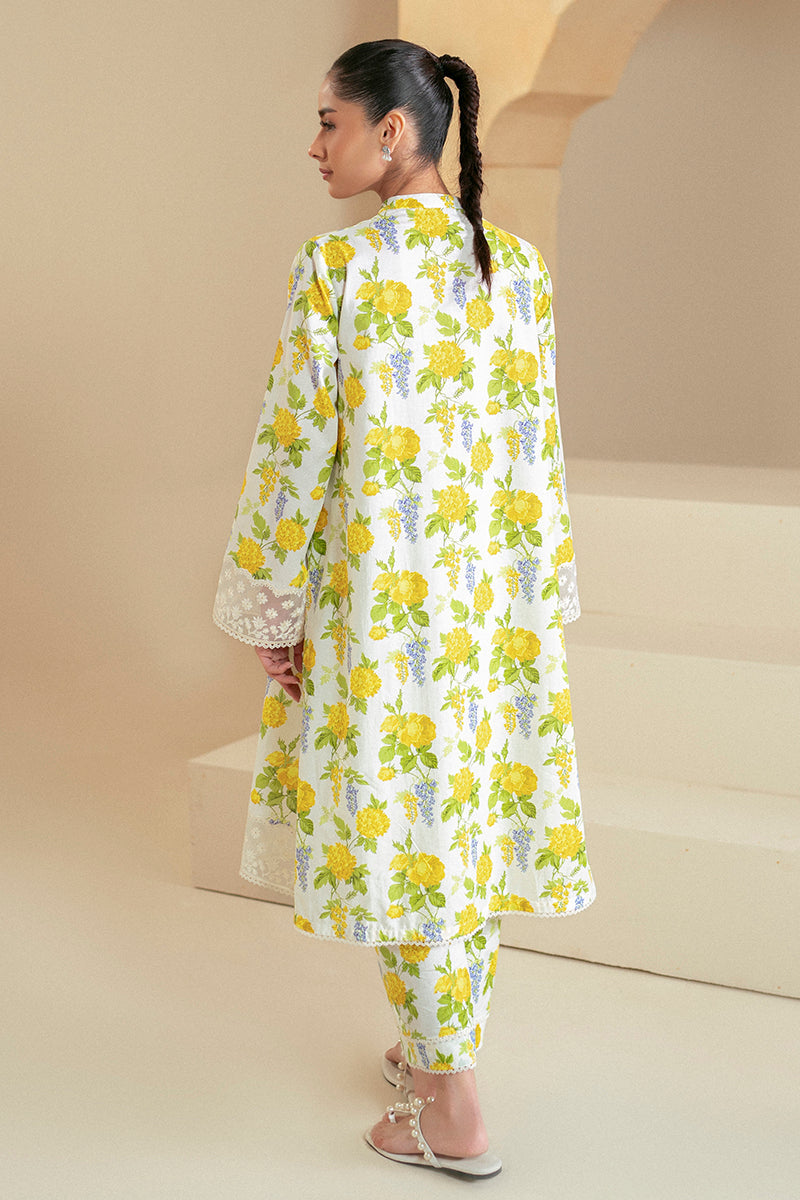 Cross Stitch | Daily Lawn 24 | SOFT HYDRANGEA-2 PIECE LAWN SUIT - by - Libasekhas UK - Registered Vendor of : Cross Stitch - 100% Original Designer Dresss