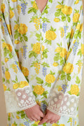 Cross Stitch | Daily Lawn 24 | SOFT HYDRANGEA-2 PIECE LAWN SUIT - by - Libasekhas UK - Registered Vendor of : Cross Stitch - 100% Original Designer Dresss