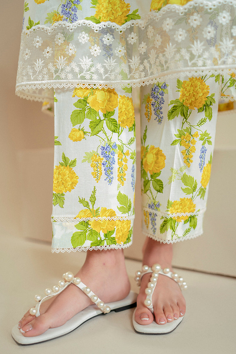 Cross Stitch | Daily Lawn 24 | SOFT HYDRANGEA-2 PIECE LAWN SUIT - by - Libasekhas UK - Registered Vendor of : Cross Stitch - 100% Original Designer Dresss