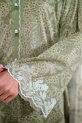 Cross Stitch | Daily Lawn 24 | SAGE BREEZE-3 PIECE LAWN SUIT - by - Libasekhas UK - Registered Vendor of : Cross Stitch - 100% Original Designer Dresss