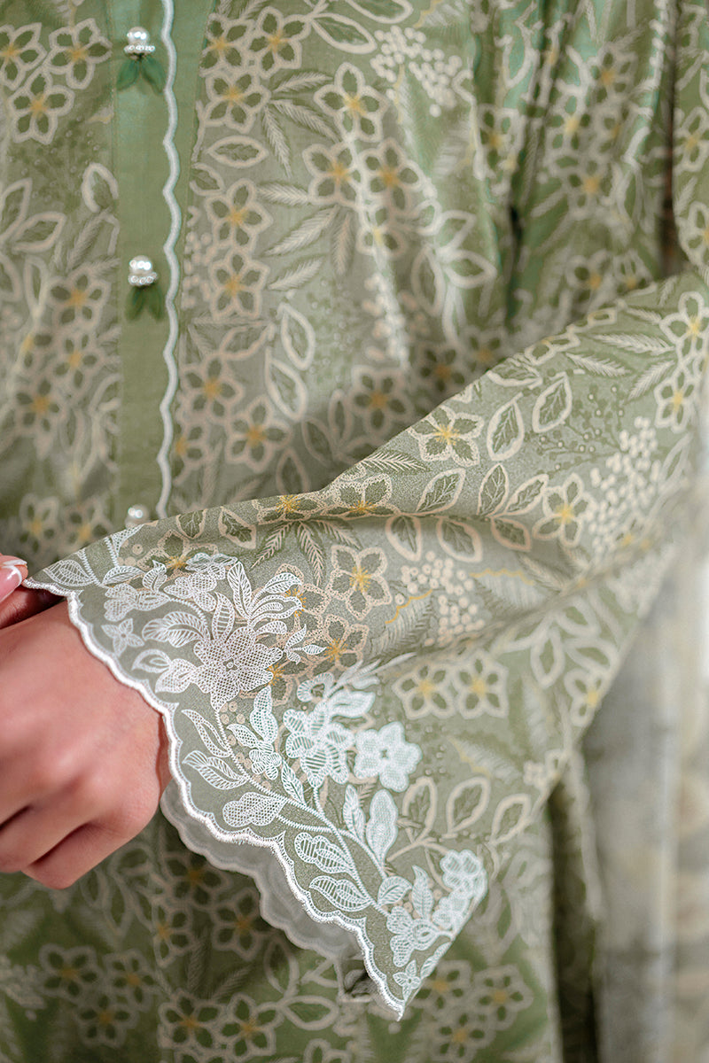 Cross Stitch | Daily Lawn 24 | SAGE BREEZE-3 PIECE LAWN SUIT - by - Libasekhas UK - Registered Vendor of : Cross Stitch - 100% Original Designer Dresss