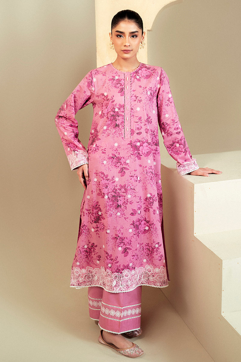 Cross Stitch | Daily Lawn 24 | MOON LIGHT-2 PIECE LAWN SUIT - by - Libasekhas UK - Registered Vendor of : Cross Stitch - 100% Original Designer Dresss