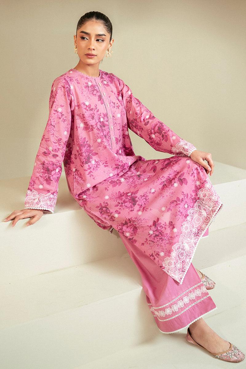 Cross Stitch | Daily Lawn 24 | MOON LIGHT-2 PIECE LAWN SUIT - by - Libasekhas UK - Registered Vendor of : Cross Stitch - 100% Original Designer Dresss