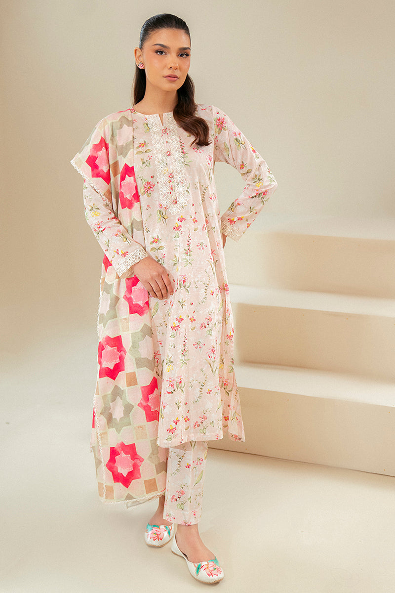 Cross Stitch | Daily Lawn 24 | CRYSTAL AURA-3 PIECE LAWN SUIT - by - Libasekhas UK - Registered Vendor of : Cross Stitch - 100% Original Designer Dresss