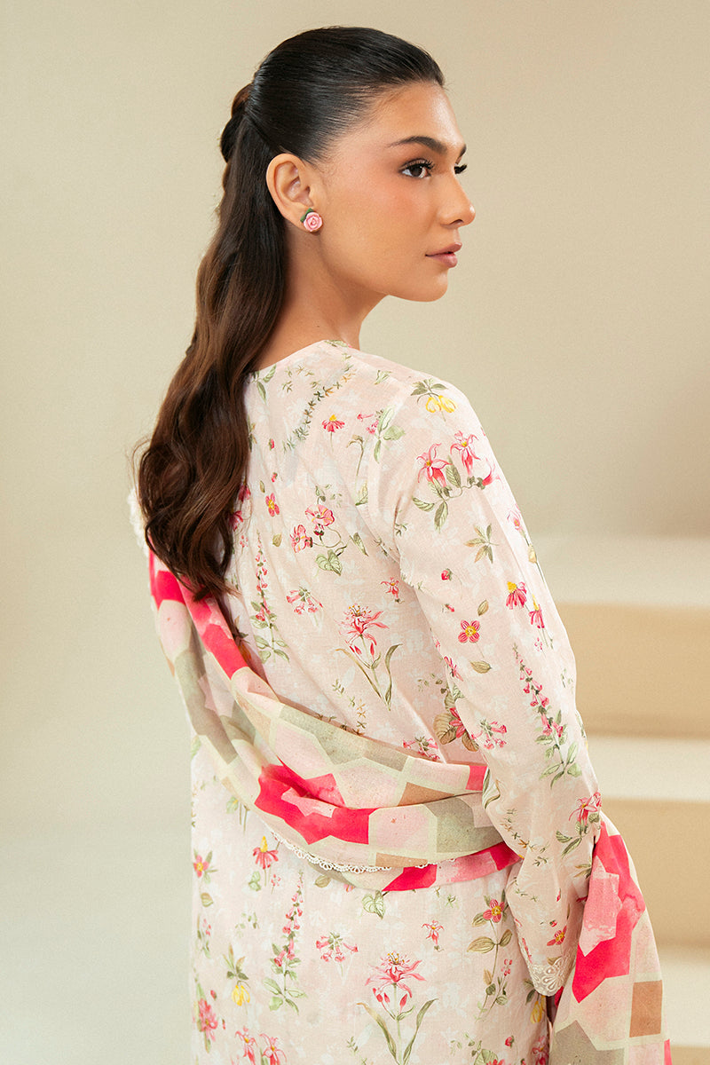 Cross Stitch | Daily Lawn 24 | CRYSTAL AURA-3 PIECE LAWN SUIT - by - Libasekhas UK - Registered Vendor of : Cross Stitch - 100% Original Designer Dresss