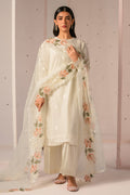 Cross Stitch | Mahiri Embroidered Collection 24 | MINTY MIST - by - Libasekhas UK - Registered Vendor of : Cross Stitch - 100% Original Designer Dresss