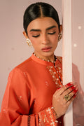 Cross Stitch | Mahiri Embroidered Collection 24 | RUSTIC NOIR - by - Libasekhas UK - Registered Vendor of : Cross Stitch - 100% Original Designer Dresss