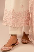 Cross Stitch | Mahiri Embroidered Collection 24 | Ivory Cream - by - Libasekhas UK - Registered Vendor of : Cross Stitch - 100% Original Designer Dresss