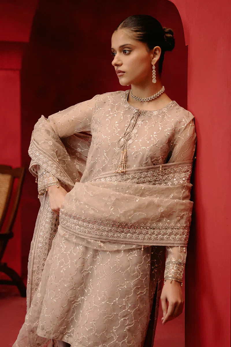 Cross Stitch | Luxe Atelier 24 | Opulence Tint - by - Libasekhas UK - Registered Vendor of : Cross Stitch - 100% Original Designer Dresss