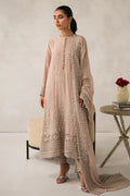 Cross Stitch | Luxe Atelier 24 | Maple Brown - by - Libasekhas UK - Registered Vendor of : Cross Stitch - 100% Original Designer Dresss
