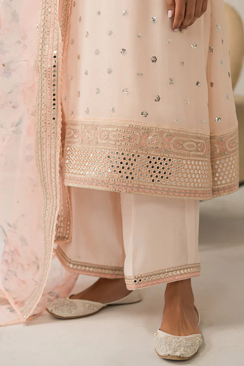 Cross Stitch | Luxe Atelier 24 | Pink Hue - by - Libasekhas UK - Registered Vendor of : Cross Stitch - 100% Original Designer Dresss
