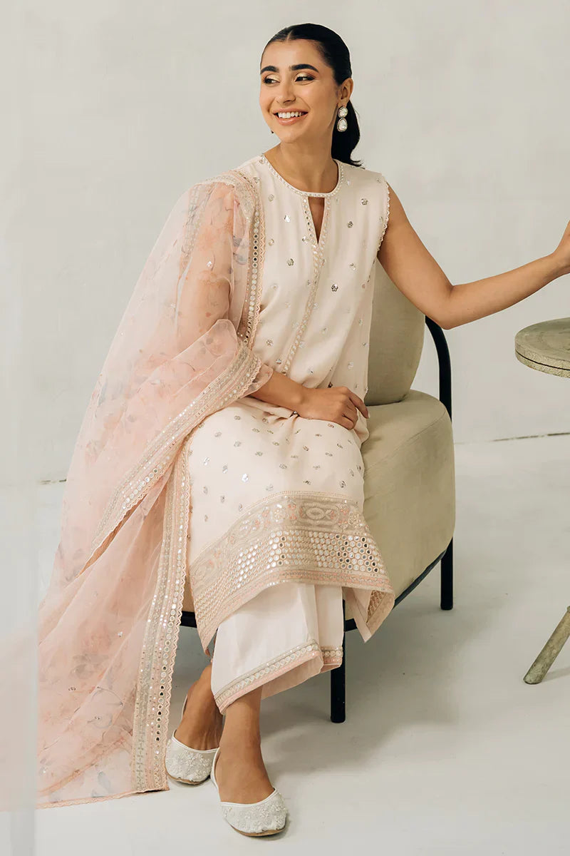 Cross Stitch | Luxe Atelier 24 | Pink Hue - by - Libasekhas UK - Registered Vendor of : Cross Stitch - 100% Original Designer Dresss