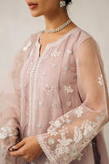 Cross Stitch | Luxe Atelier 24 | Mauve Somber - by - Libasekhas UK - Registered Vendor of : Cross Stitch - 100% Original Designer Dresss
