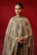 Cross Stitch | Luxe Atelier 24 | Whisper Spray - by - Libasekhas UK - Registered Vendor of : Cross Stitch - 100% Original Designer Dresss