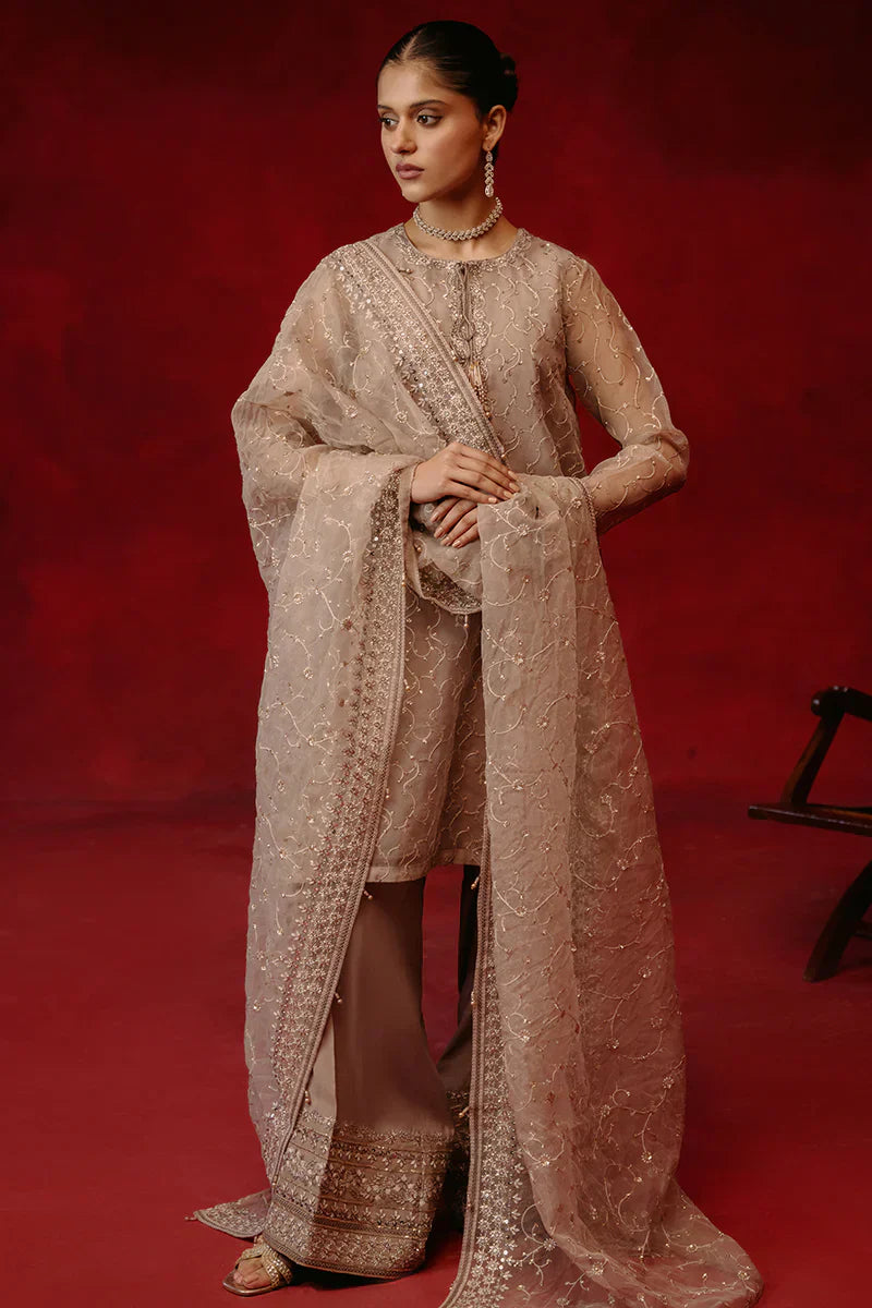 Cross Stitch | Luxe Atelier 24 | Opulence Tint - by - Libasekhas UK - Registered Vendor of : Cross Stitch - 100% Original Designer Dresss