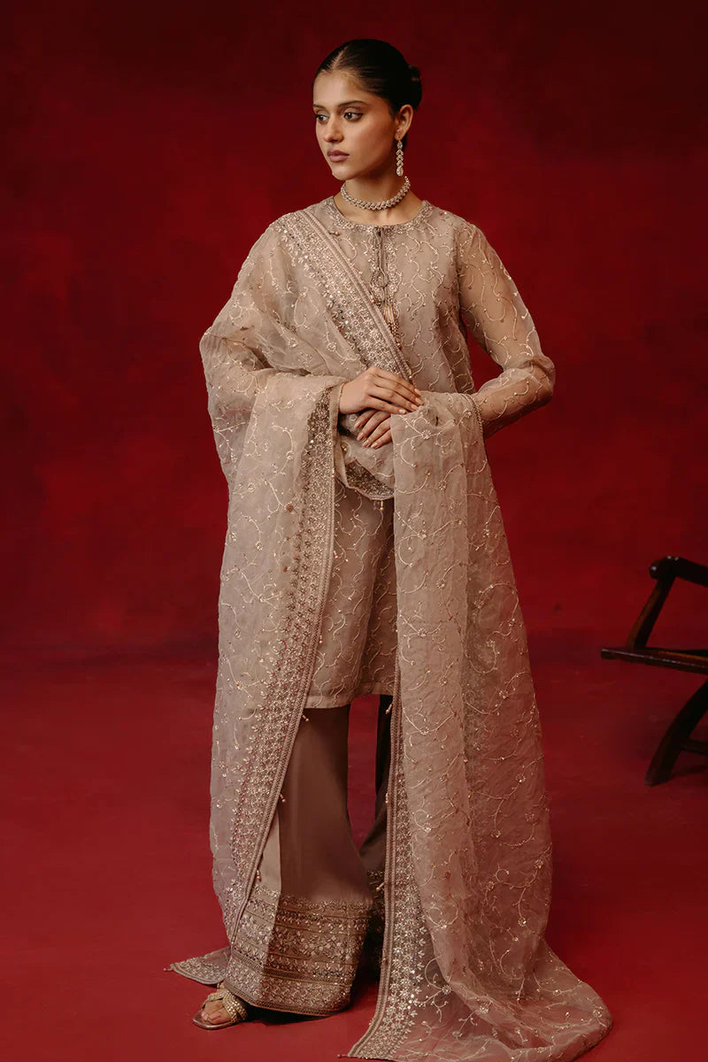 Cross Stitch | Luxe Atelier 24 | Opulence Tint - by - Libasekhas UK - Registered Vendor of : Cross Stitch - 100% Original Designer Dresss