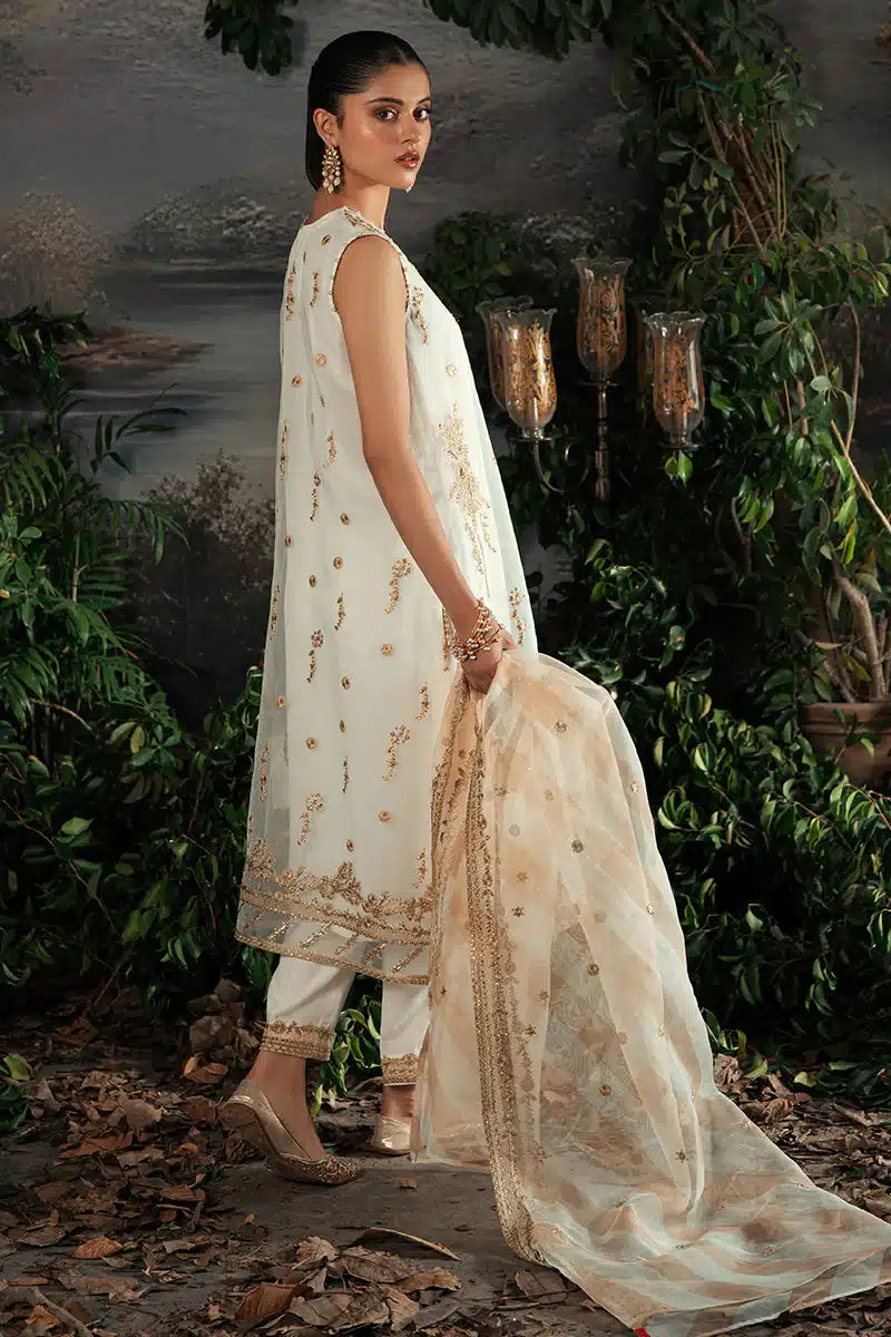Cross Stitch | Luxe Atelier 23 | BLOOMING IRENE - by - Libasekhas UK - Registered Vendor of : Cross Stitch - 100% Original Designer Dresss