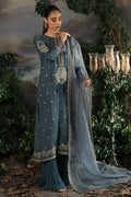 Cross Stitch | Luxe Atelier 23 | ETHNIC SUEDE - by - Libasekhas UK - Registered Vendor of : Cross Stitch - 100% Original Designer Dresss