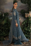 Cross Stitch | Luxe Atelier 23 | ETHNIC SUEDE - by - Libasekhas UK - Registered Vendor of : Cross Stitch - 100% Original Designer Dresss