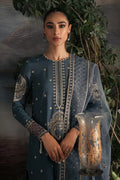 Cross Stitch | Luxe Atelier 23 | ETHNIC SUEDE - by - Libasekhas UK - Registered Vendor of : Cross Stitch - 100% Original Designer Dresss