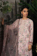 Cross Stitch | Luxe Atelier 23 | PINK CARNATION - by - Libasekhas UK - Registered Vendor of : Cross Stitch - 100% Original Designer Dresss