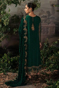 Cross Stitch | Luxe Atelier 23 | SAGE GREEN - by - Libasekhas UK - Registered Vendor of : Cross Stitch - 100% Original Designer Dresss