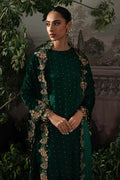 Cross Stitch | Luxe Atelier 23 | SAGE GREEN - by - Libasekhas UK - Registered Vendor of : Cross Stitch - 100% Original Designer Dresss