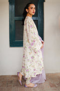 Cross Stitch | Printed Lawn | ROSEATE MUSE - by - Libasekhas UK - Registered Vendor of : Cross Stitch - 100% Original Designer Dresss