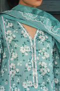 Cross Stitch | Printed Lawn | BLUE CHARM - by - Libasekhas UK - Registered Vendor of : Cross Stitch - 100% Original Designer Dresss