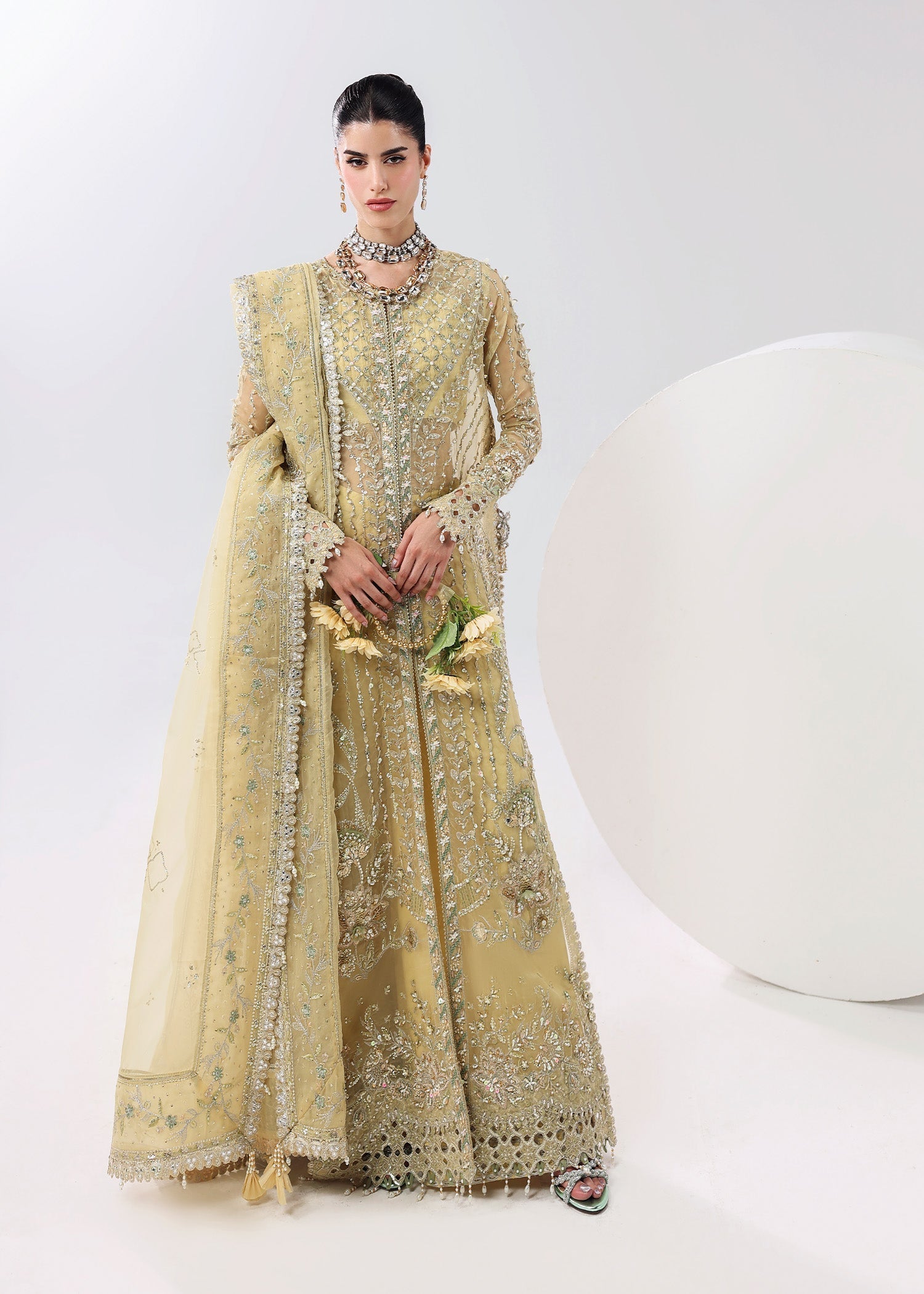 Sardinia | Lamore Luxury Handwork Edit 25 | Amber haze - by Libasekhas UK - Registered Vendor of : Sardinia - 100% Original Designer Dress