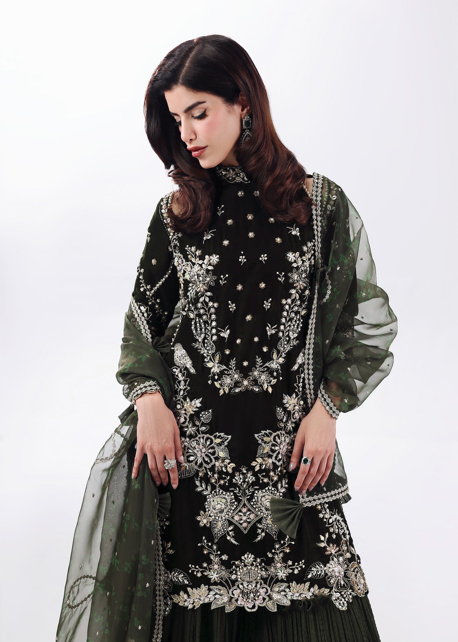 Sardinia | Lamore Luxury Handwork Edit 25 | Velvet Dream - by Libasekhas UK - Registered Vendor of : Sardinia - 100% Original Designer Dress