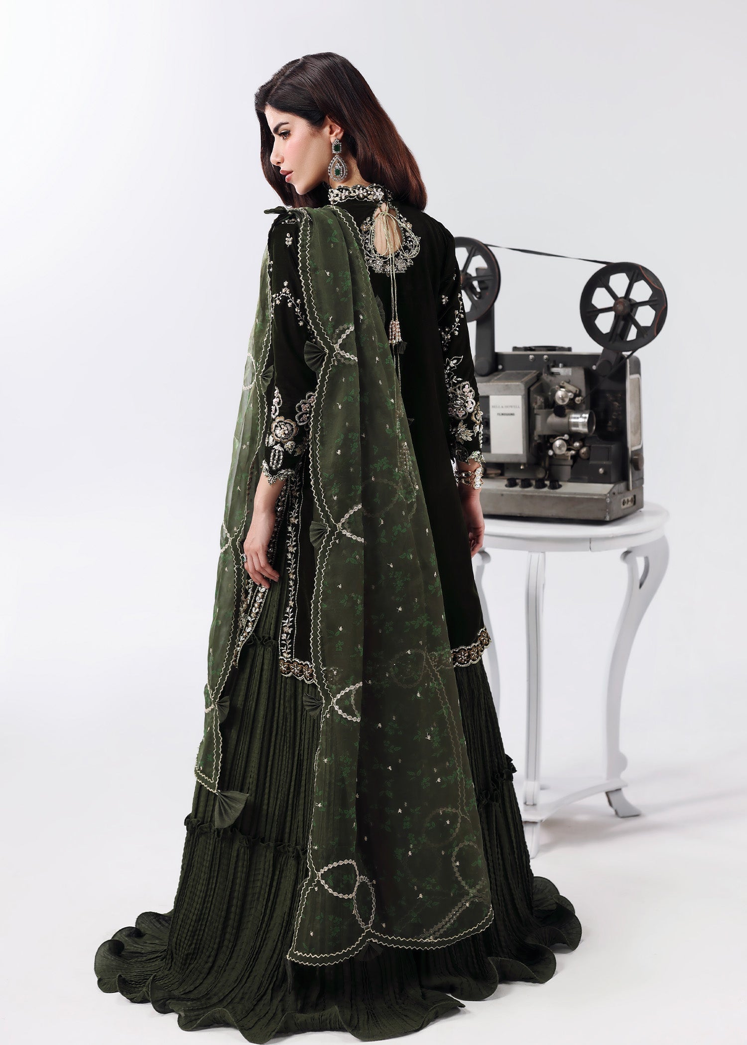 Sardinia | Lamore Luxury Handwork Edit 25 | Velvet Dream - by Libasekhas UK - Registered Vendor of : Sardinia - 100% Original Designer Dress