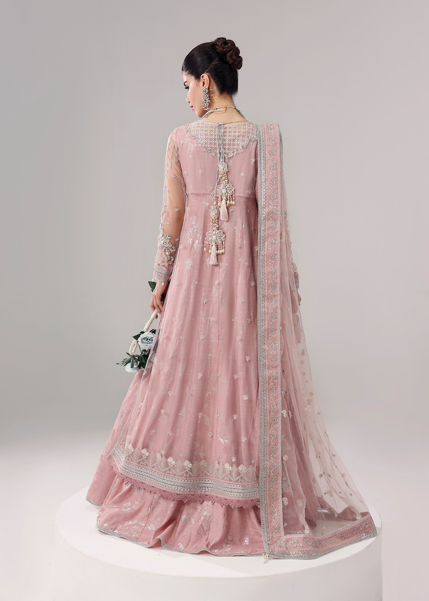 Sardinia | Lamore Luxury Handwork Edit 25 | Lilac luxe - by Libasekhas UK - Registered Vendor of : Sardinia - 100% Original Designer Dress