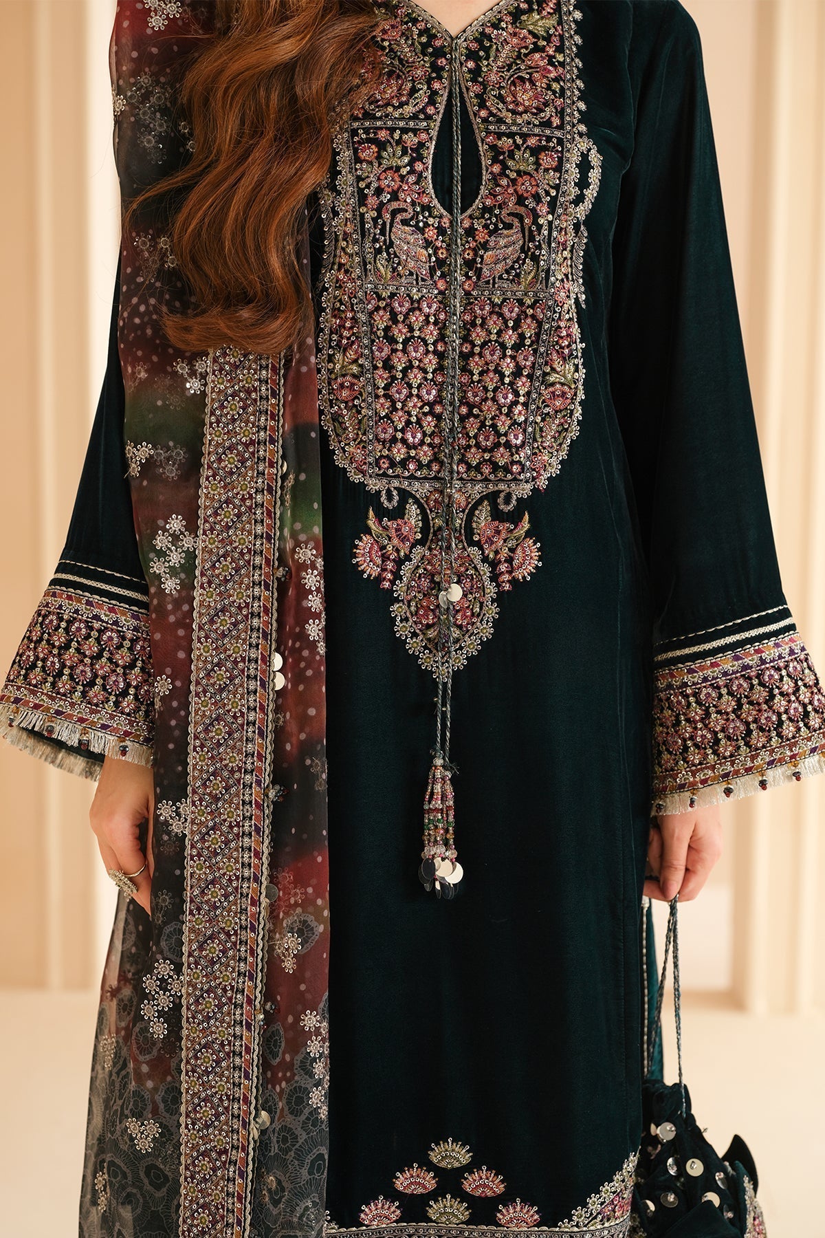 Jazmin | Velvet Edit 24 | Velvet Formal VF-2039 - by - Libasekhas UK - Registered Vendor of : Jazmin - 100% Original Designer Dresss