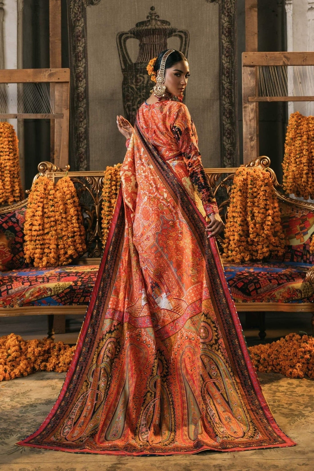 Fahad Hussayn | Lawn Banger | Damavand - by - Libasekhas UK - Registered Vendor of : Fahad Hussayn - 100% Original Designer Dresss