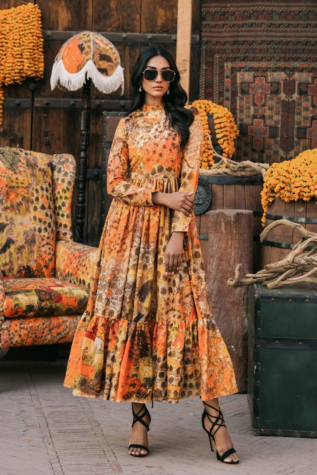 Fahad Hussayn | Lawn Banger | Darshan - by - Libasekhas UK - Registered Vendor of : Fahad Hussayn - 100% Original Designer Dresss