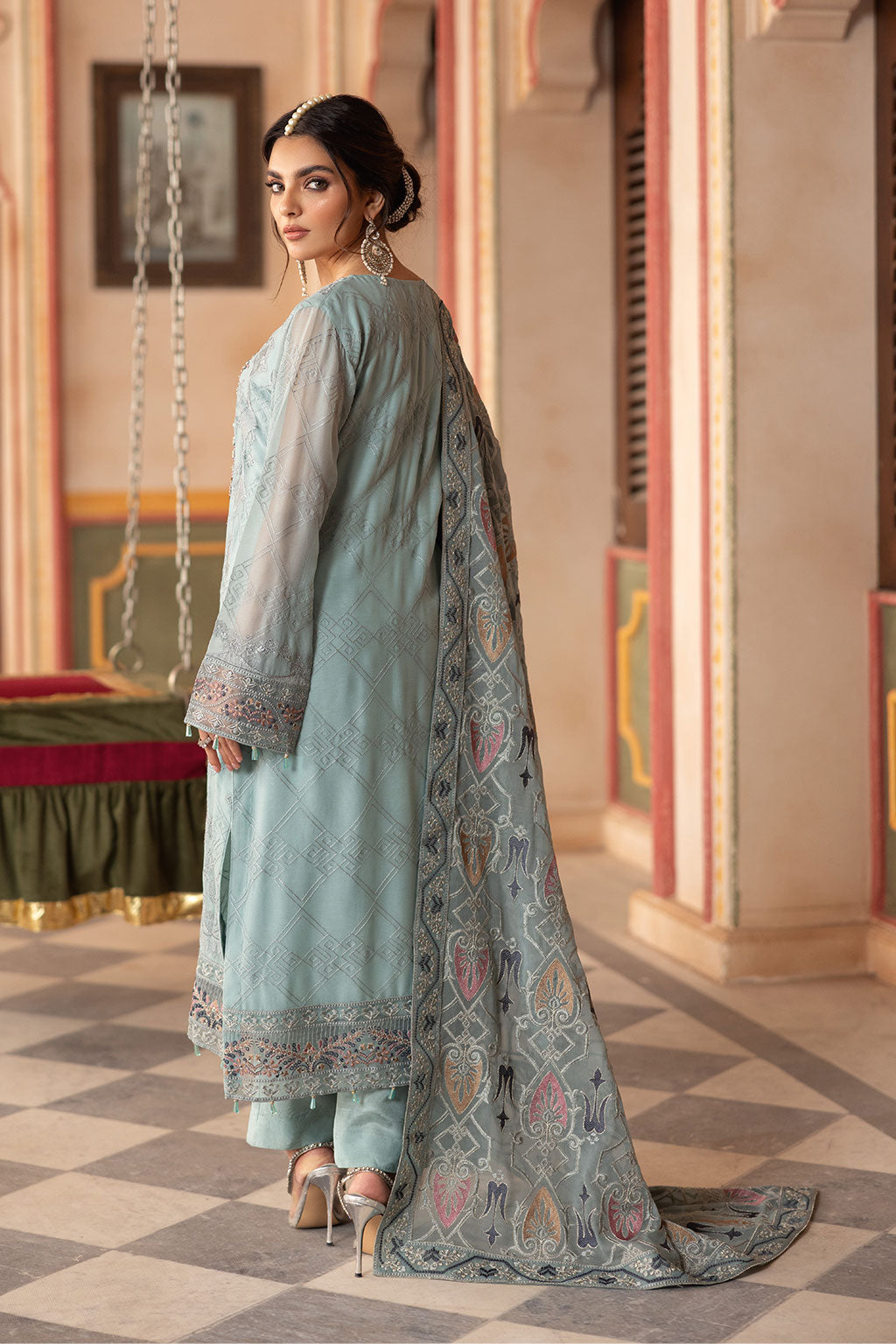 Ramsha | Dastan Formals | T-302 - by - Libasekhas UK - Registered Vendor of : Ramsha - 100% Original Designer Dresss