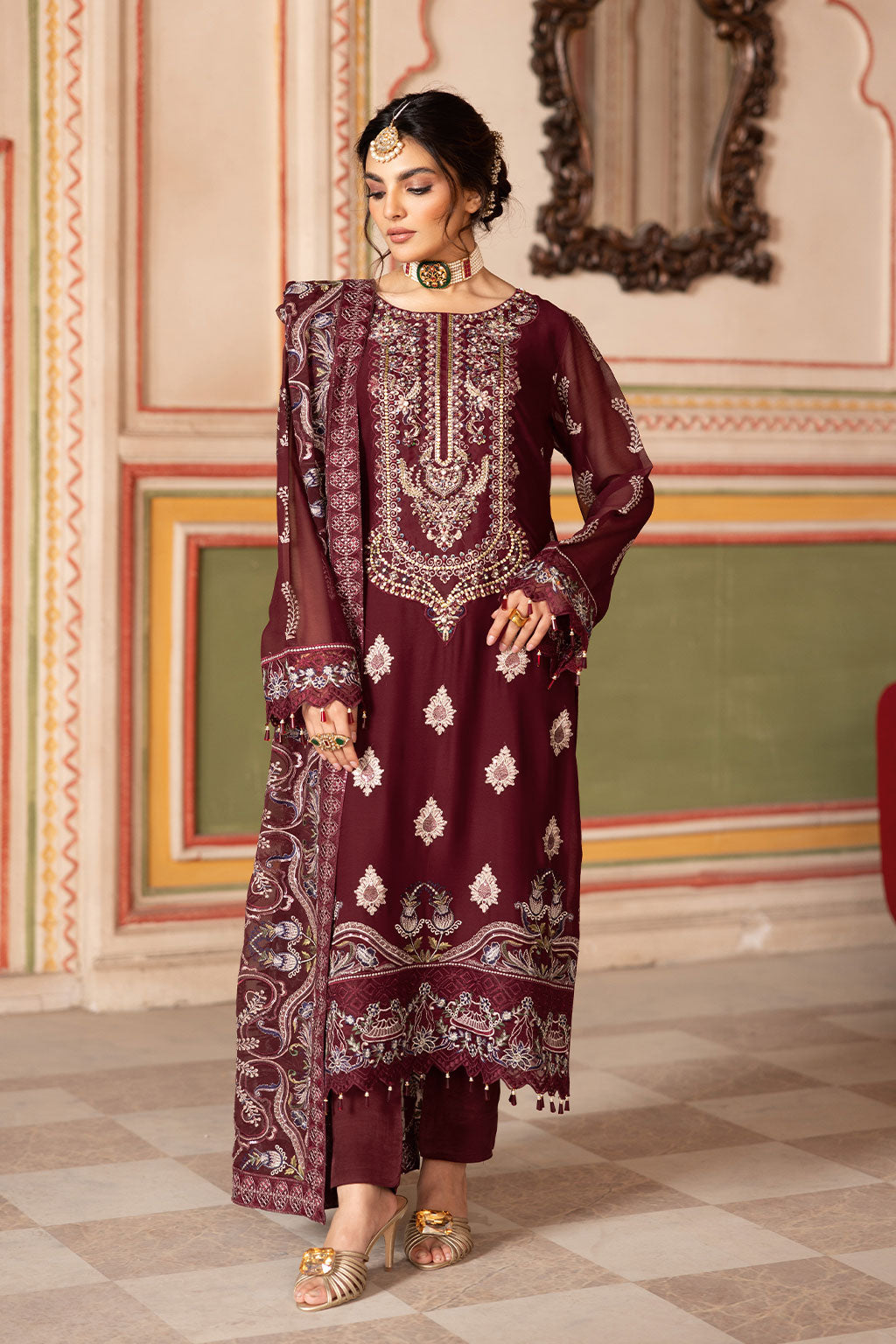 Ramsha | Dastan Formals | T-301 - by - Libasekhas UK - Registered Vendor of : Ramsha - 100% Original Designer Dresss