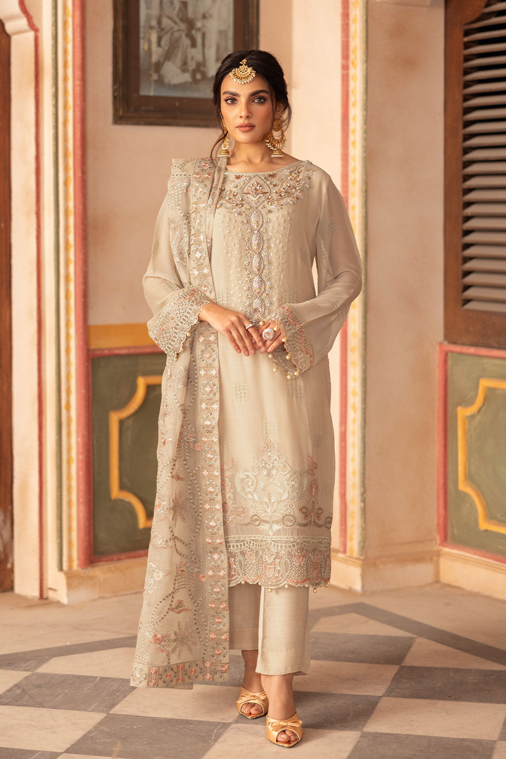 Ramsha | Dastan Formals | T-305 - by - Libasekhas UK - Registered Vendor of : Ramsha - 100% Original Designer Dresss