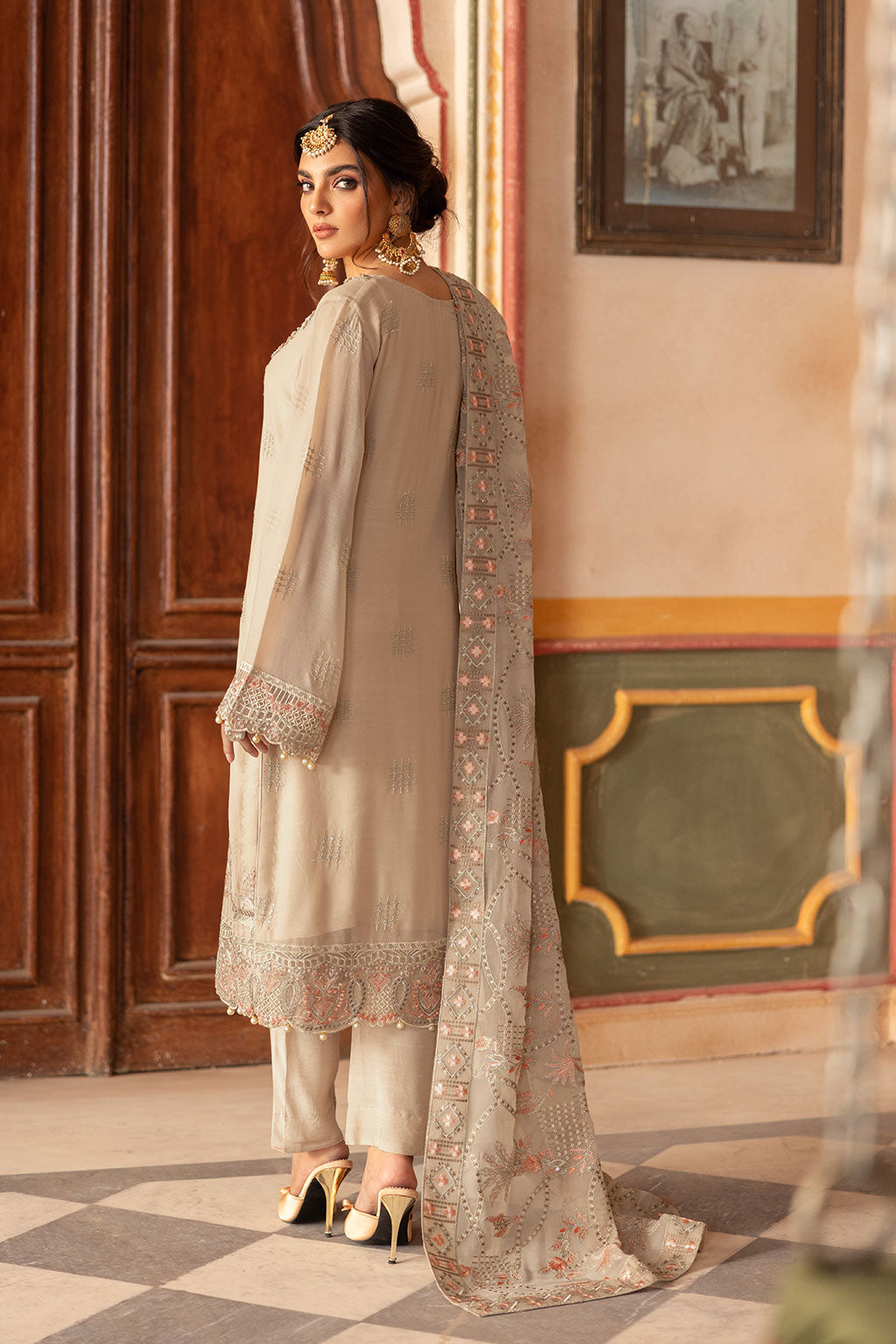 Ramsha | Dastan Formals | T-305 - by - Libasekhas UK - Registered Vendor of : Ramsha - 100% Original Designer Dresss