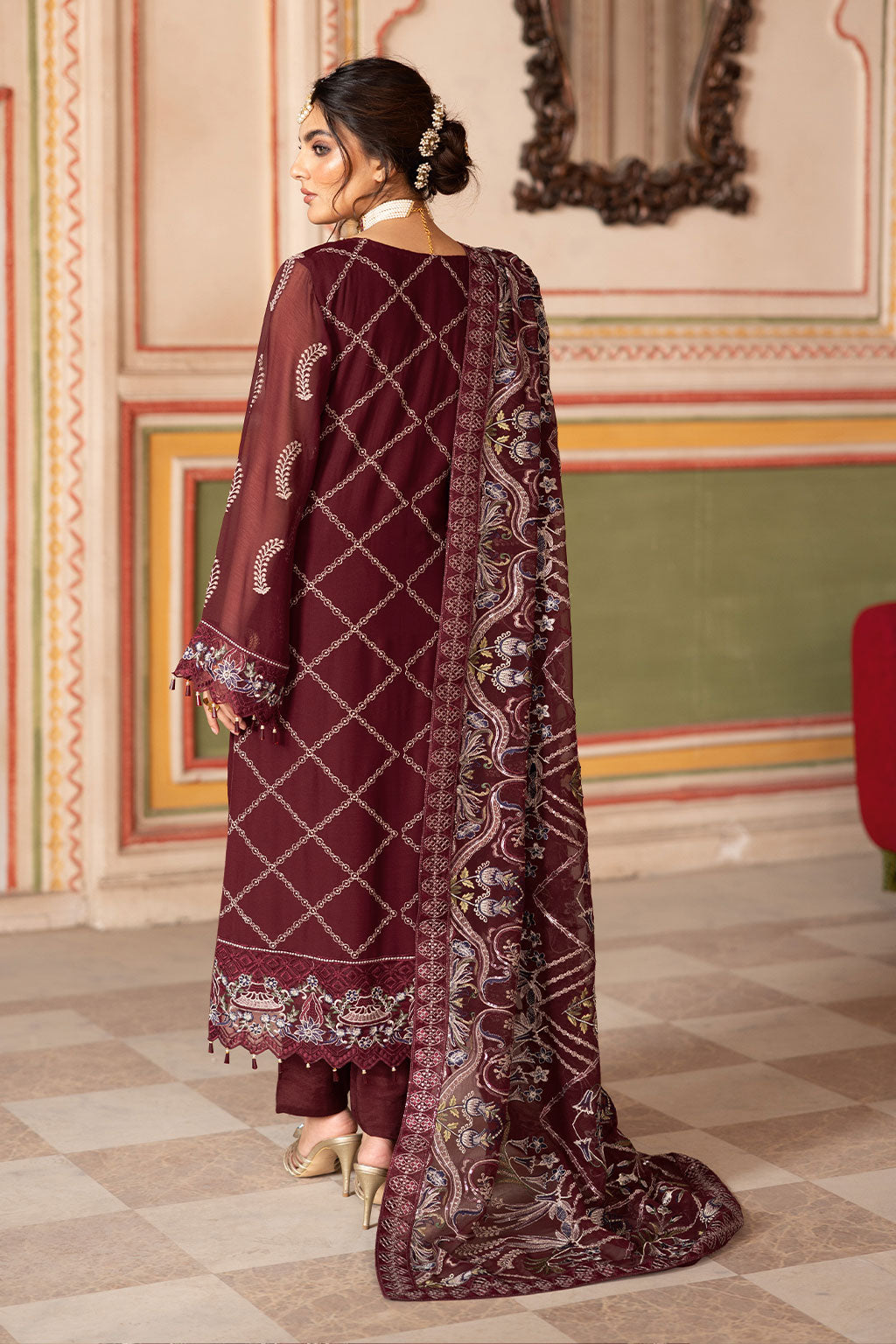 Ramsha | Dastan Formals | T-301 - by - Libasekhas UK - Registered Vendor of : Ramsha - 100% Original Designer Dresss