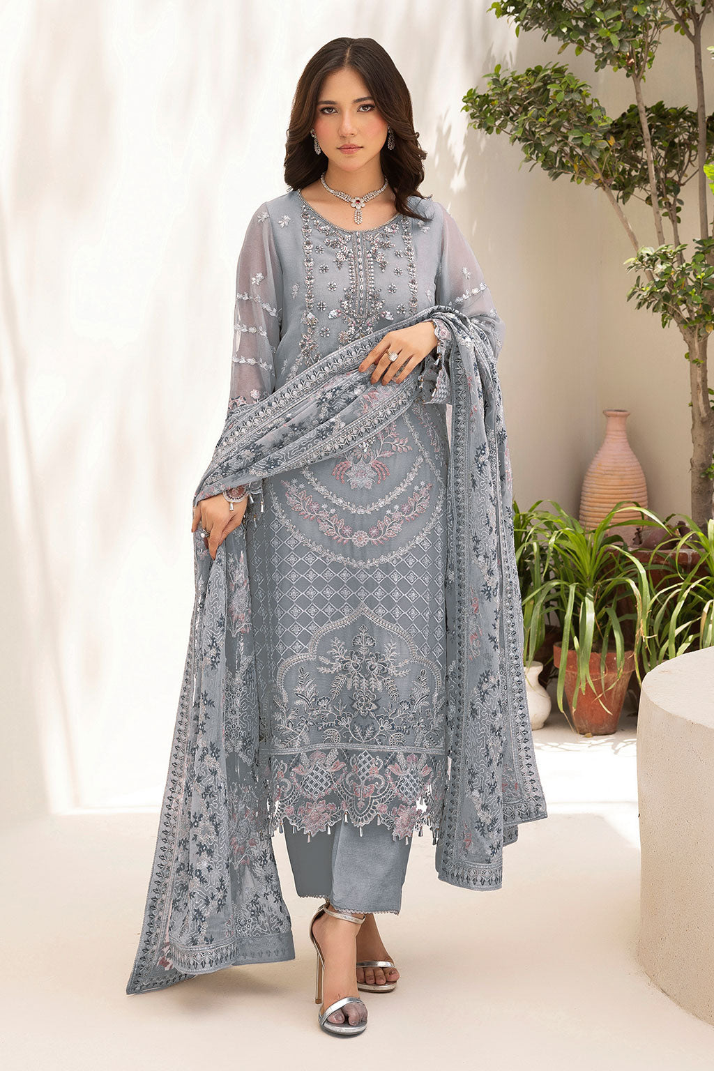 Ramsha | Dastaan Formals | T-505 - by Libasekhas UK - Registered Vendor of : Ramsha - 100% Original Designer Dress