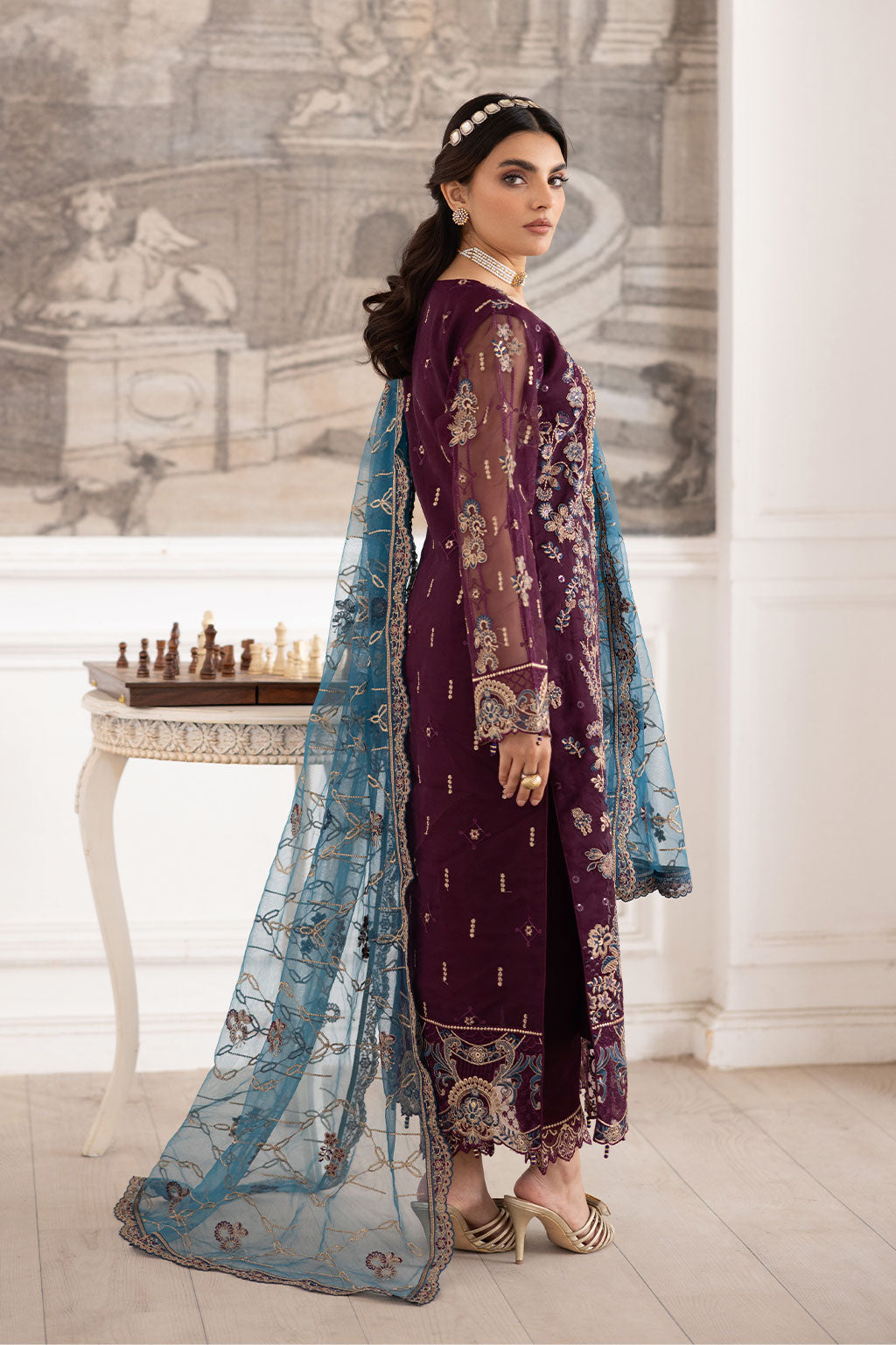 Ramsha | Dastoor Collection | P-210 - by - Libasekhas UK - Registered Vendor of : Ramsha - 100% Original Designer Dresss