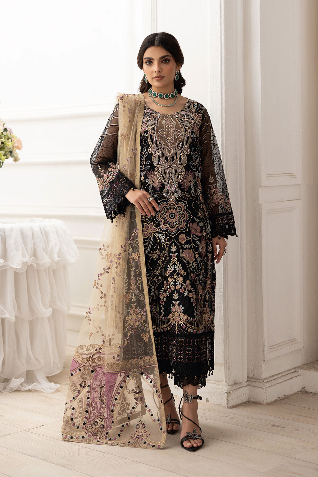 Ramsha | Dastoor Collection | P-206 - by - Libasekhas UK - Registered Vendor of : Ramsha - 100% Original Designer Dresss